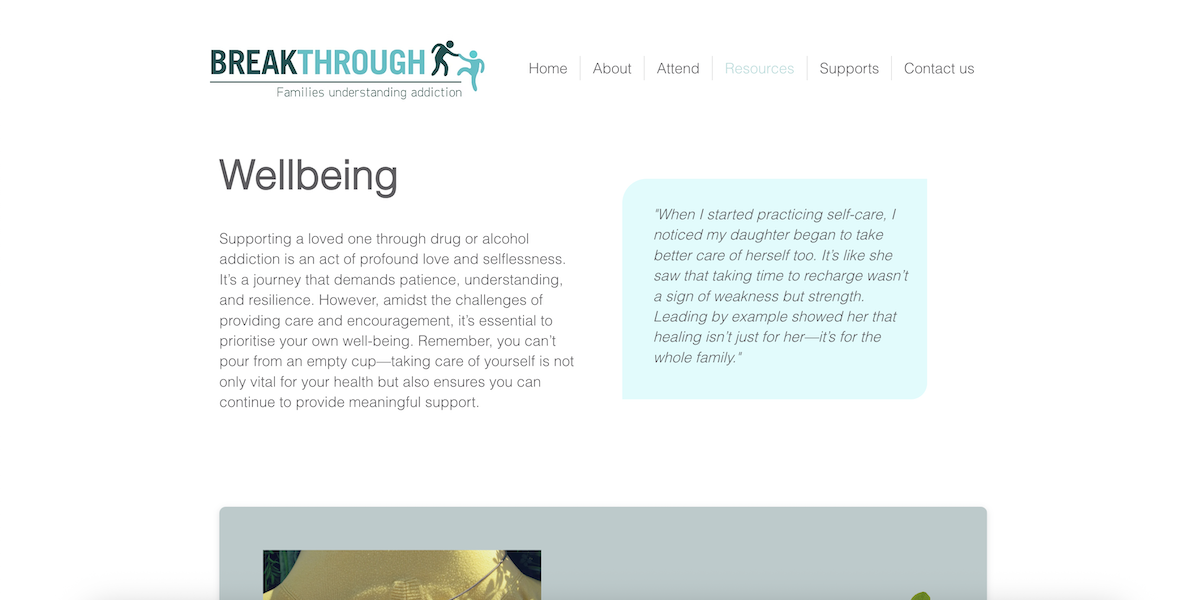 BreakThrough Wellbeing Strategies